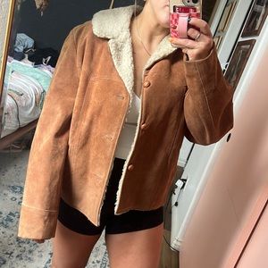 Vintage shearling Sherpa field master jacket